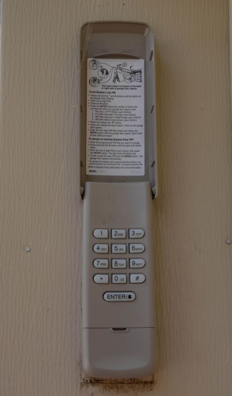 Garage Door Keypad Service