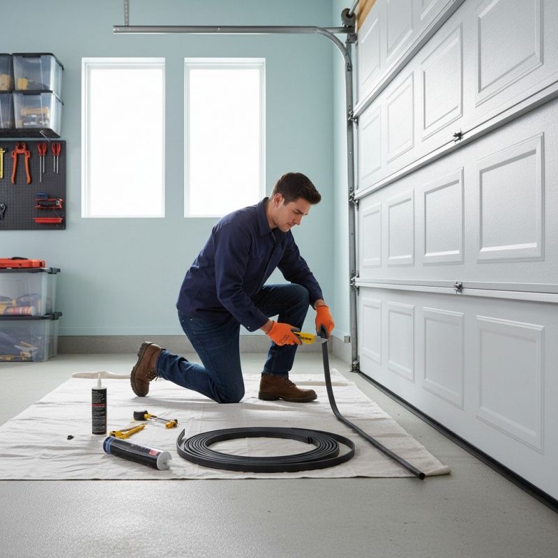 Garage Weatherstrip Repair